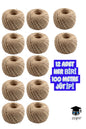 12 ADET HER BİRİ 100 METRE JÜT İPİ