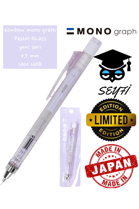tombow mono graph Pastel GLass yeni seri 0.5 mm LİMİTED EDİTİON