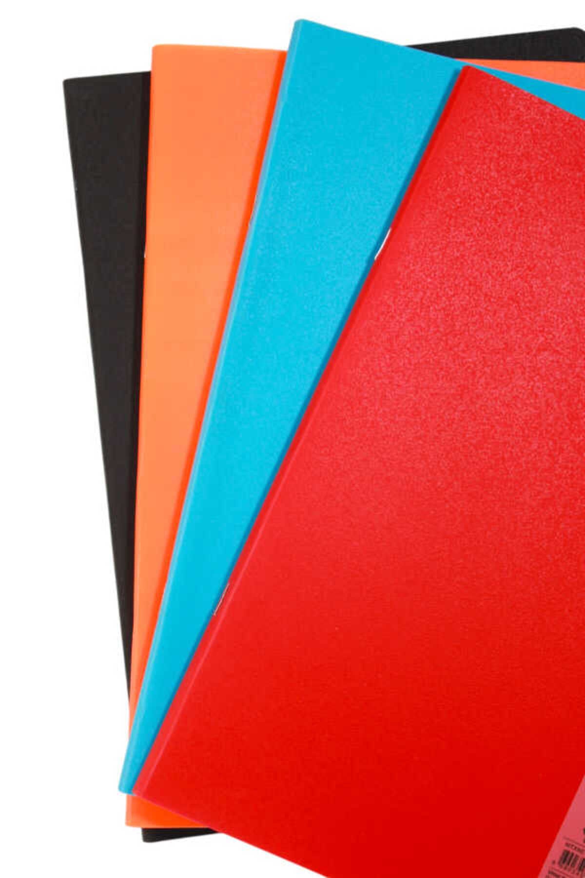 Text Neon A4 80 Yaprak Çizgisiz Plastik Kapak Defter