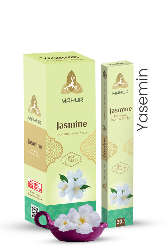 Yasemin (Jasmine) Çubuk Tütsü - 20 Adet Çubuk