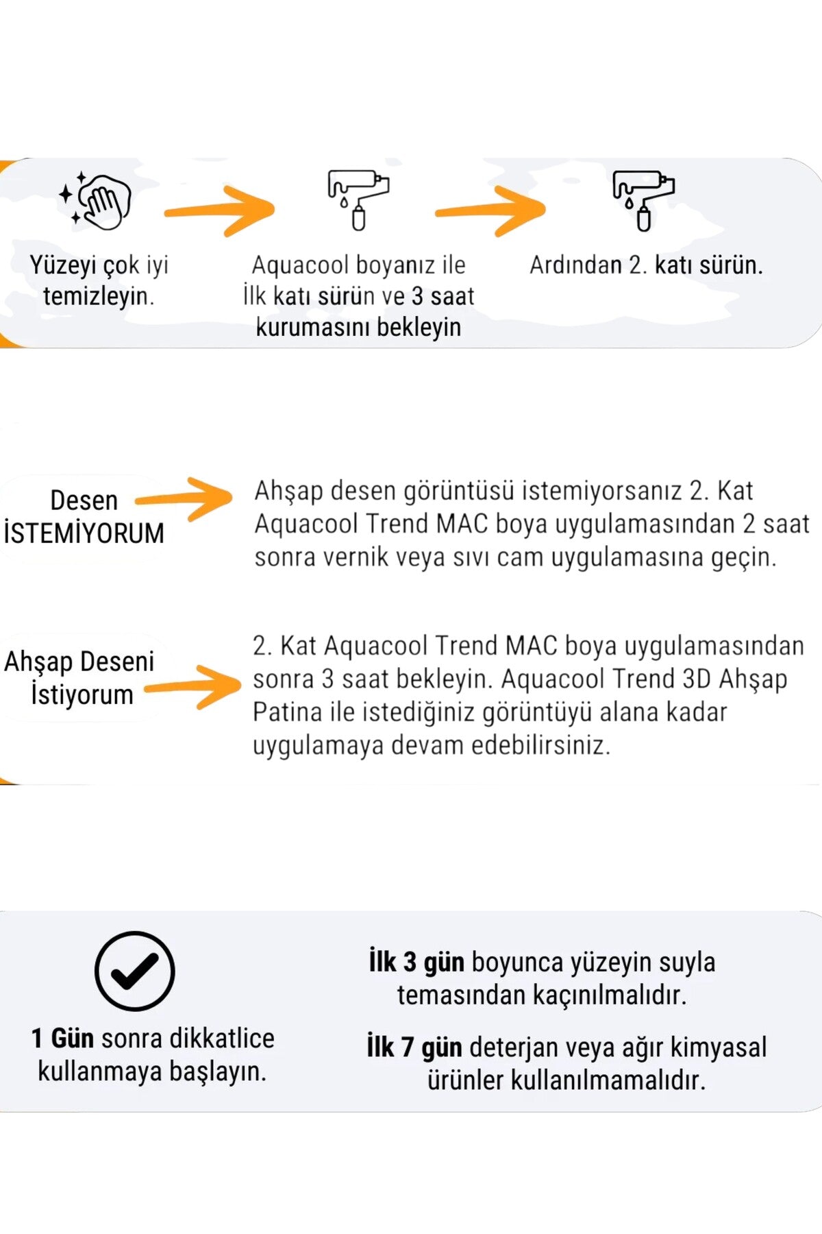 104- ANTİK BEYAZ Çelik Kapı Mutfak Dolabı Banyo Dolabı Fayans Beyaz Eşya Parke Pvc pencere Boyama Seti 1000 ml