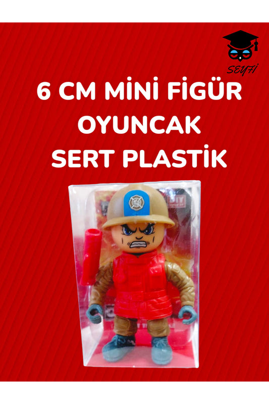 6 CM MİNİ FİGÜR OYUNCAK SERT PLASTİK