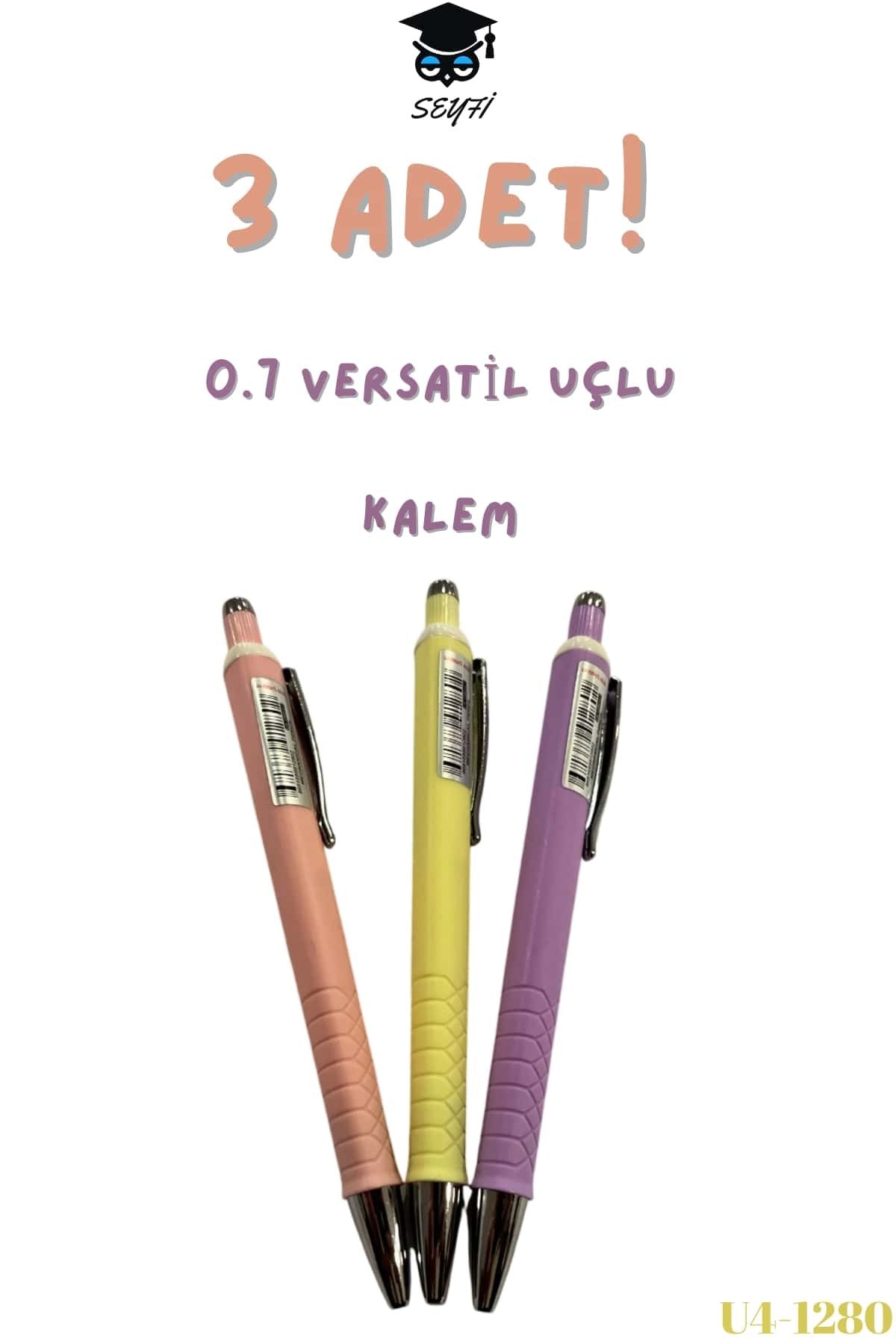VERSATİL UÇLU KALEM SETLERİ 0.7 MM RENGARENK MODELLER