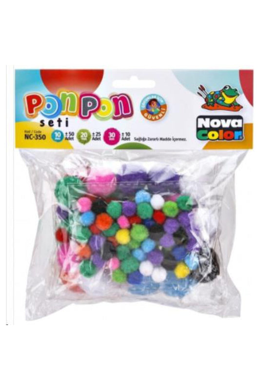 Nc-350 Ponpon Karısık Paket