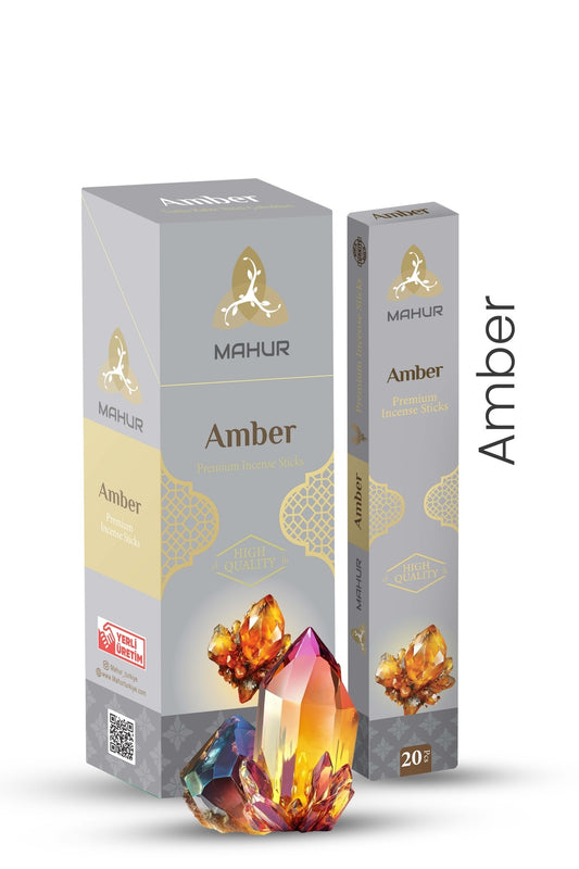 Amber Çubuk Tütsü - 20 Adet Çubuk