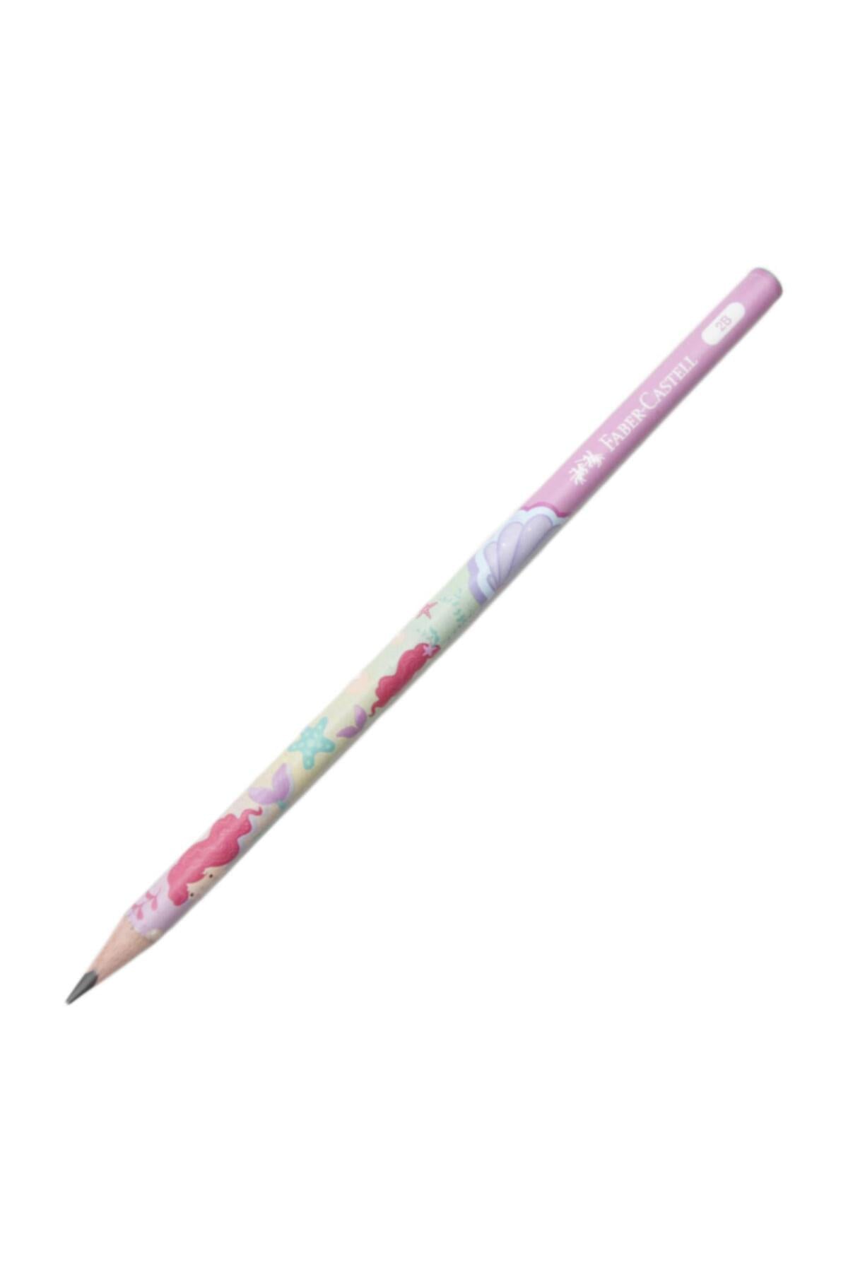 Faber-Castell Denizkızı 2B Yuvarlak Kurşun Kalem 12 Adet 59257