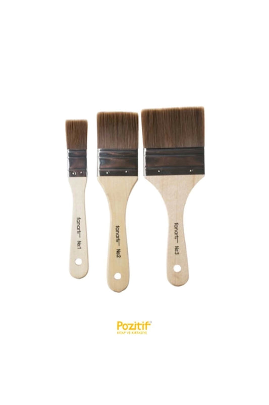 Academy Gesso Fırça Seti 3lü
