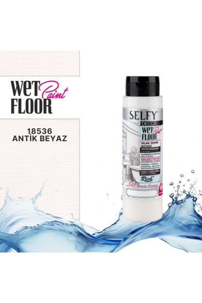 Selfy Decor 500cc Islak Zemin Boyası Antik Beyaz / 18536