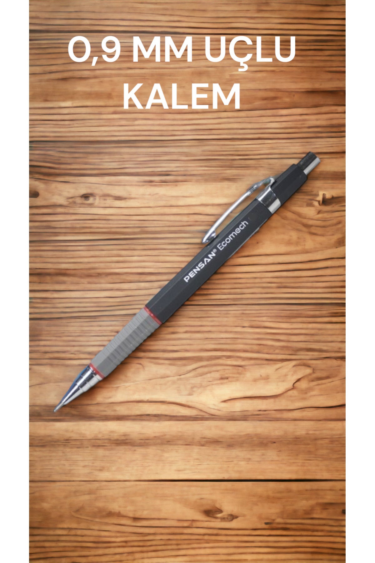 ECOMECH 0.9 MM VERSATİL UÇLU KALEM YAKA CLİPSLİ
