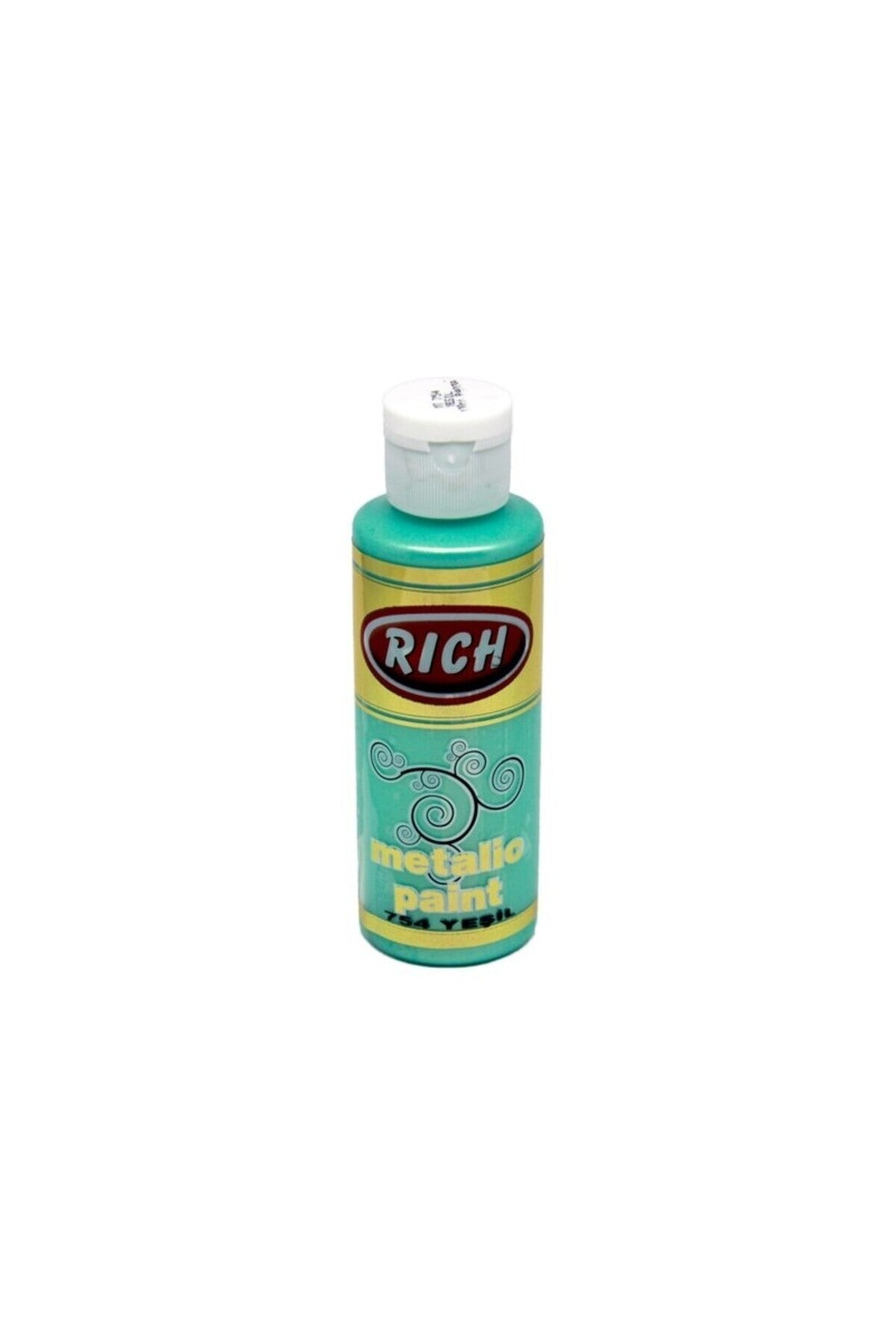 Rıch 0754 Metalik Akrilik Boya 03974 Yeşil 120 Cc