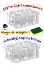 çay bardağı taşıma kutusu ve su bardağı taşıma kutusu birlikte sünger de hediyesi :)