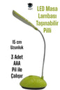 MİNİ Katlanabilir LED Masa Lambası PİLLİ
