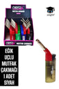 EĞİK UÇLU MUTFAK ÇAKMAĞI 1 ADET SİYAH