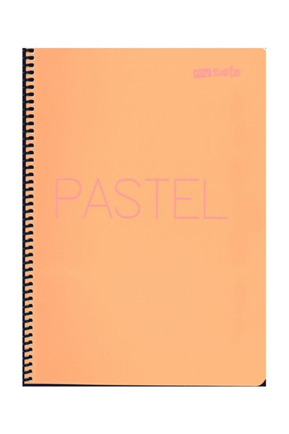 80 Sayfa Kareli Pastel Defter 4 Adet Karışık Renk