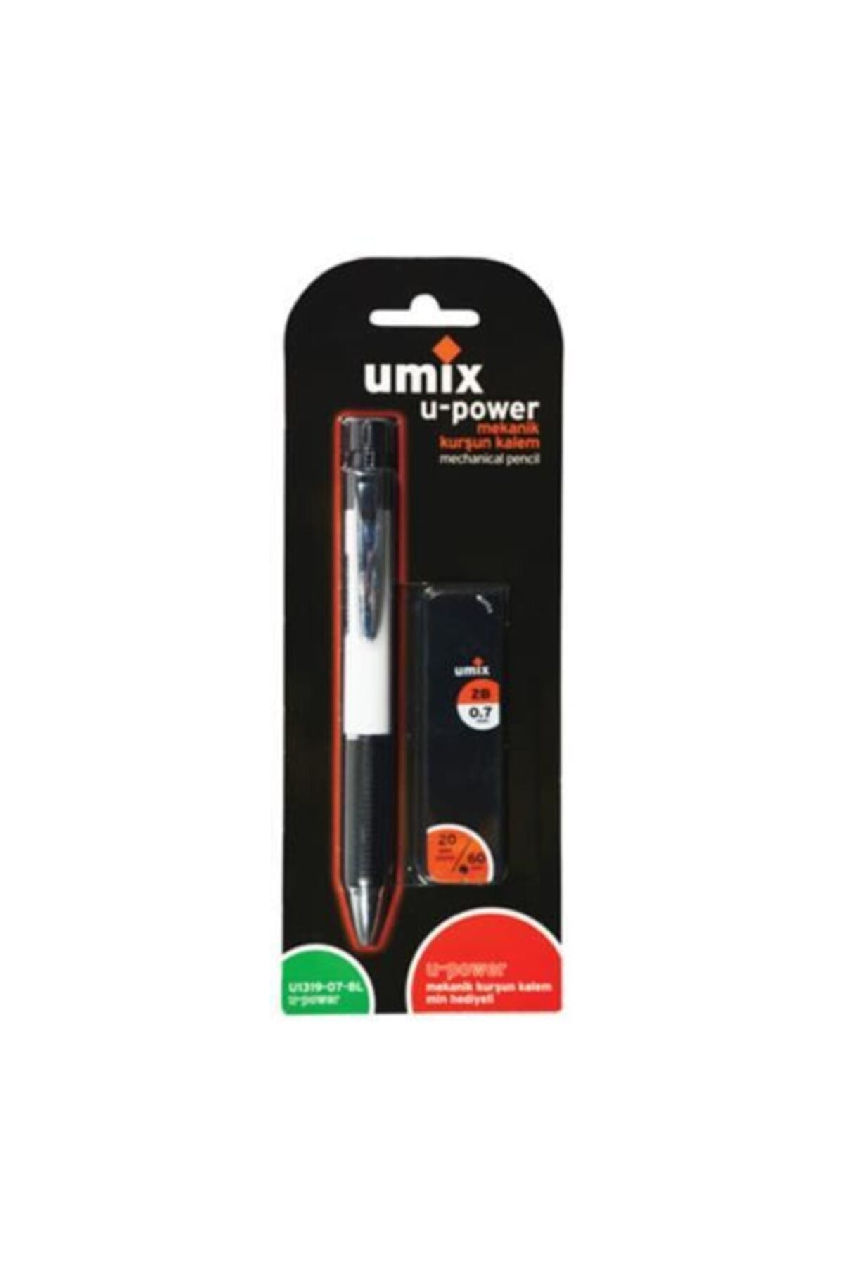 U-power 0.7 Mm Ve Uç Seti Karışık Renk 1 Adet