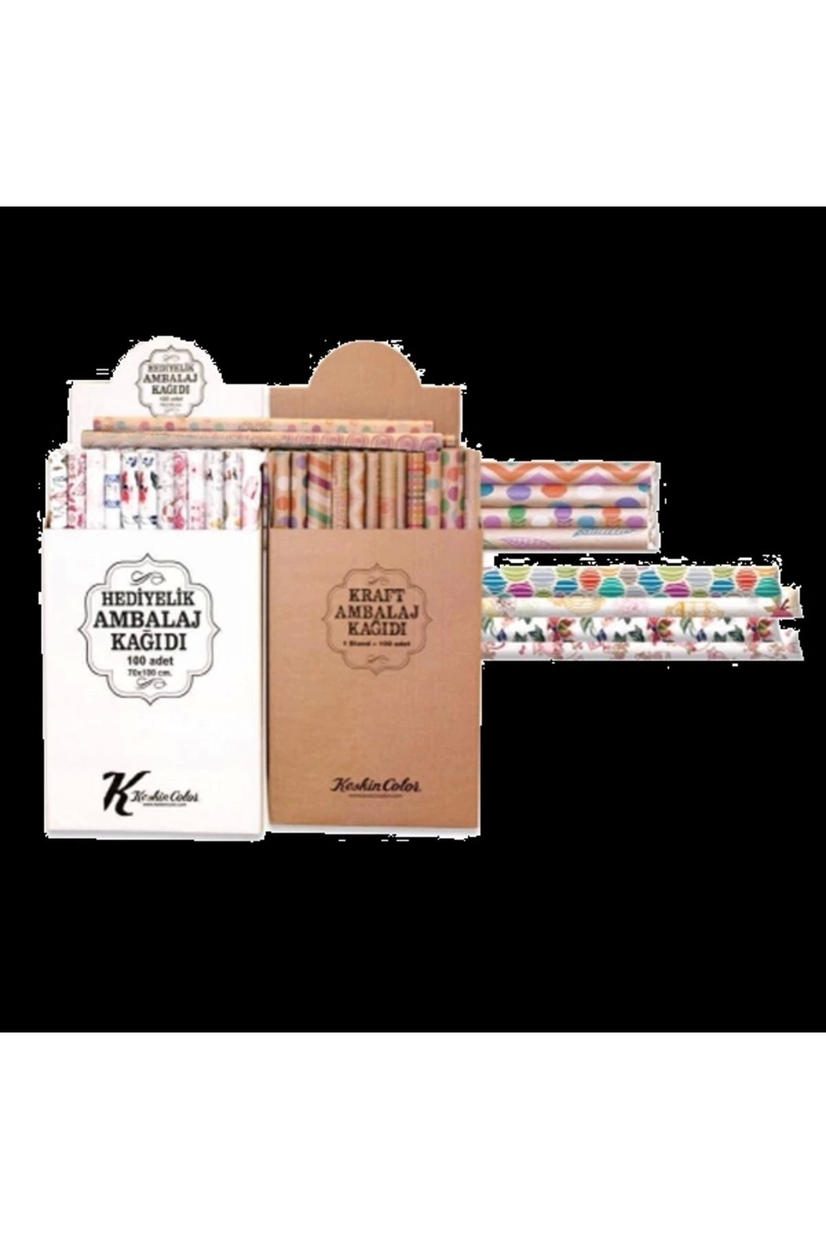 Keskin Color Ambalaj Kağıdı Kraft Tekli Rulo 70x100 100351-99 - 100'lü Standart