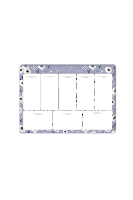 17x24 Haftalık Planner-haftalık Planlayıcı 52 Sayfa -