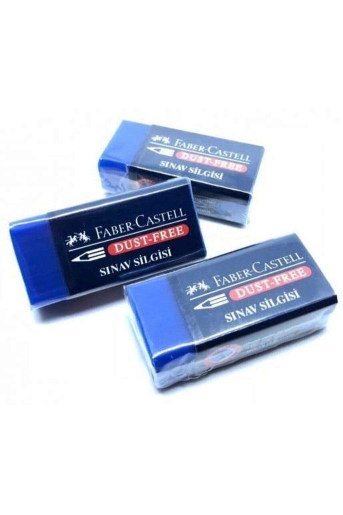 Sınav Silgisi, DustFree, 3'lü Set, Yumuşak kenar, Kompakt form, PVC/fitalat/lateks içermez