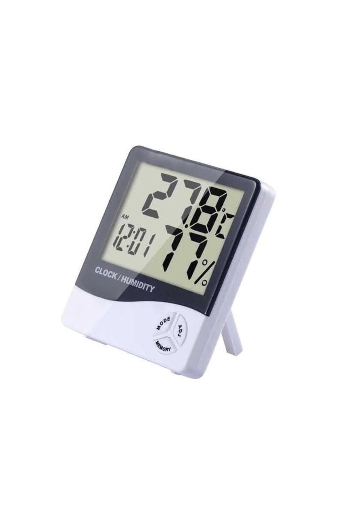 Derece Termometre Isı Nem Alarm Dijital Termometre Oda Sıcaklığı Iç Mekan