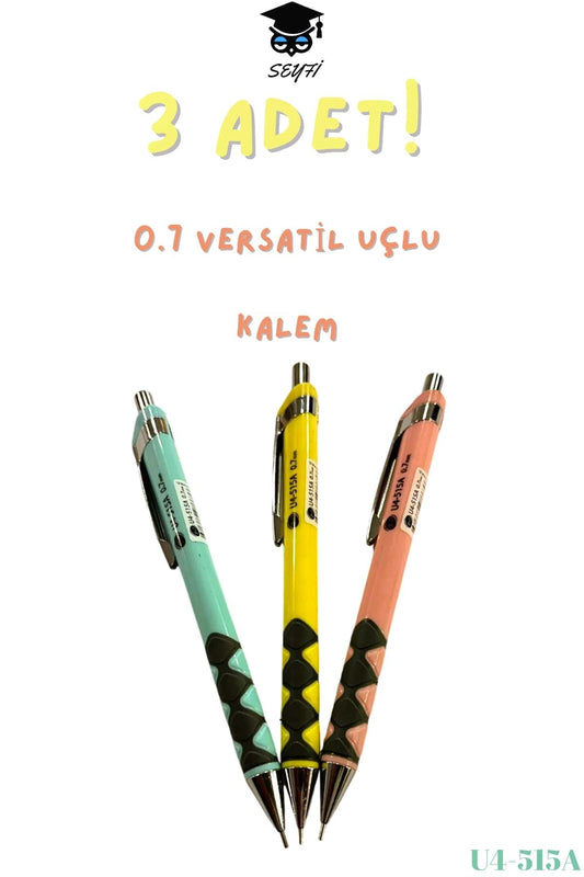 VERSATİL UÇLU KALEM SETLERİ 0.7 MM RENGARENK MODELLER