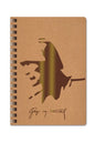 A4 100 Yaprak Düz Funky Spr.Defter-Atatürk