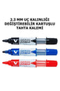 3 RENK KARTUŞLU TAHTA KALEMİ V BOARD MASTER PİLOT