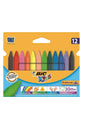 Kids Plastidecor Elleri Kirletmeyen Üçgen Pastel Boya 12 Renk 829773