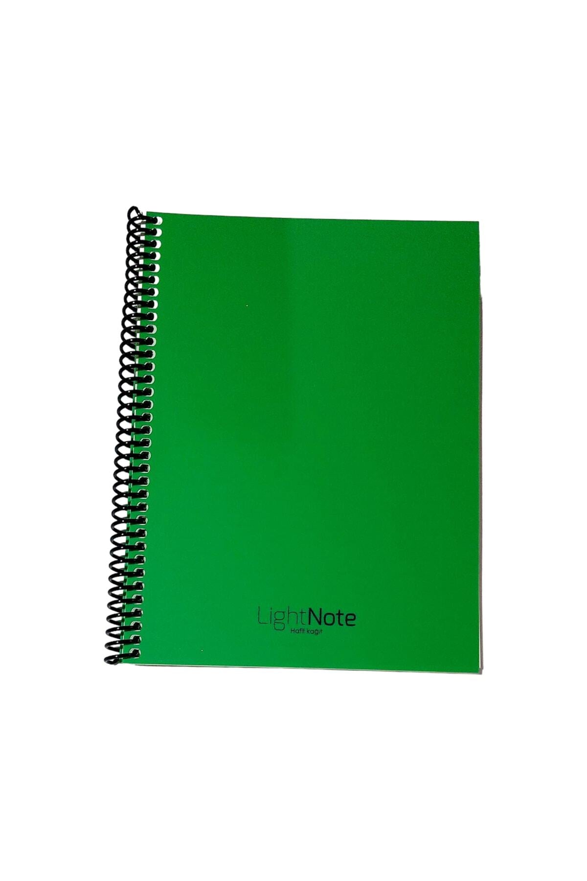 16x22 Cm Çizgisiz 60 Yaprak Telli Plastik Kapak Hafif Defter Light Book Krem Renk Kağıt