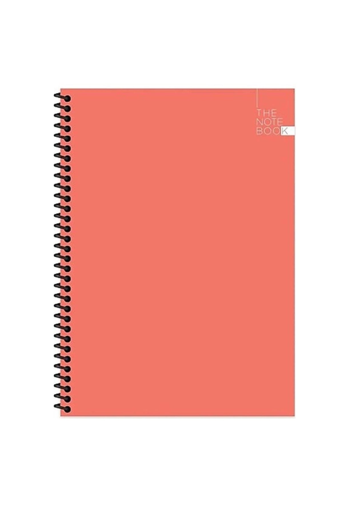 17x24 Cm Çizgisiz 96 Sayfa Telli Sert Karton Kapak Defter