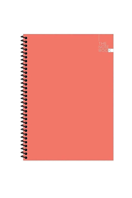 17x24 Cm Çizgisiz 96 Sayfa Telli Sert Karton Kapak Defter