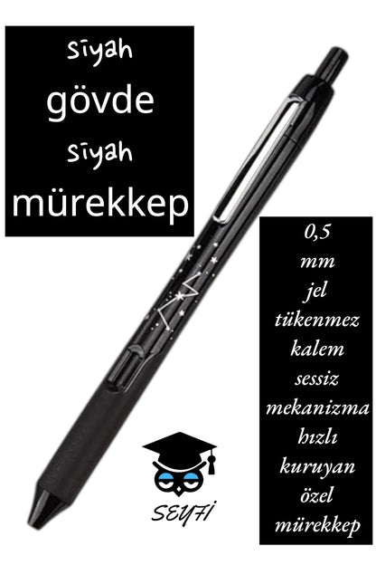 0,5 mm jel tükenmez kalem akıcı hızlı kuruyan mürekkep WRİTECH amerikan marka Sessiz kalem