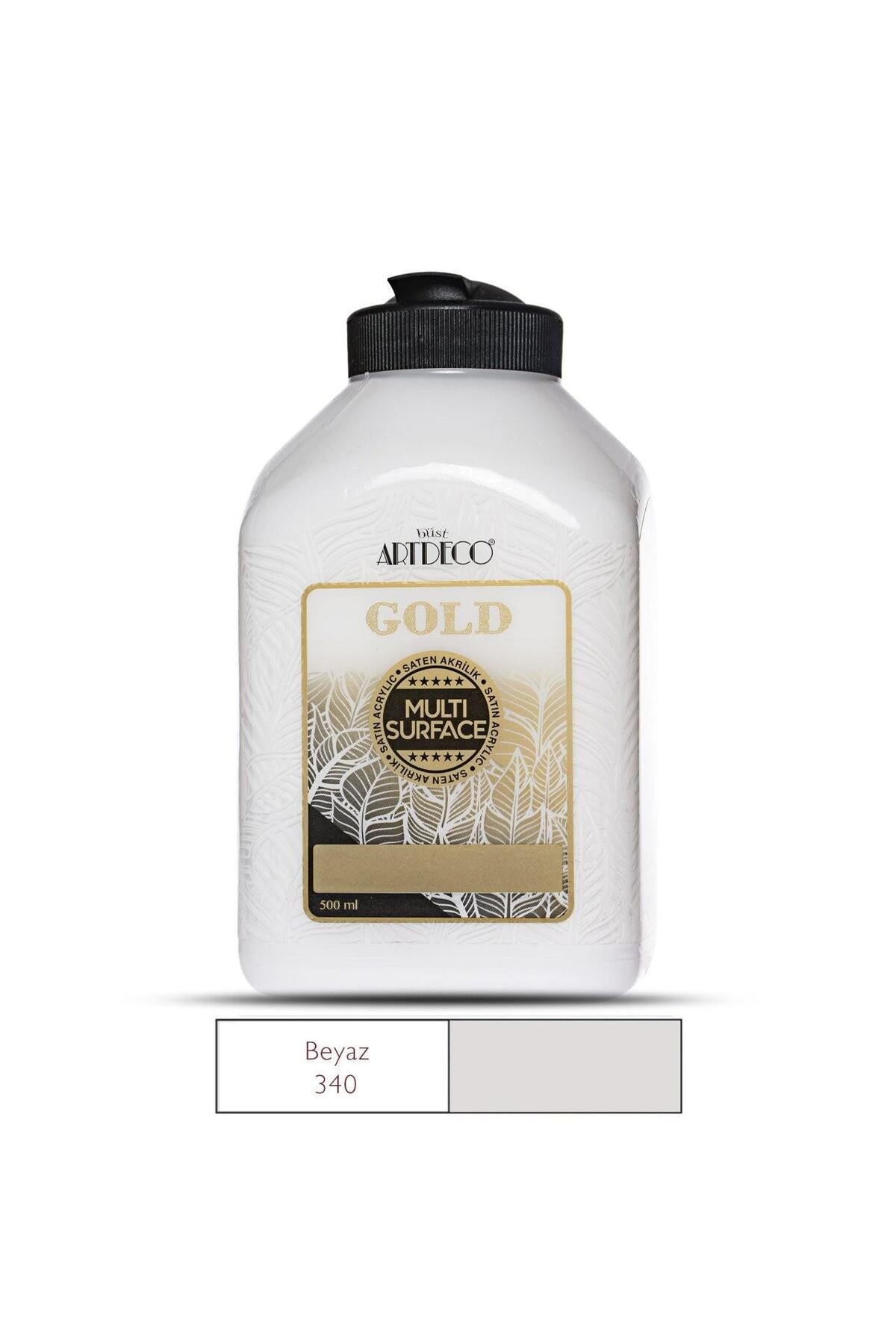 Gold Akrilik Boya 500ml Beyaz 340