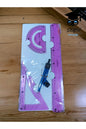 KIRILMAZ CETVEL SETİ 30 cm PERGEL İLETKİ GÖNYE CETVEL PLASTİK FLEXİBLE GEOMETRİ SETİ