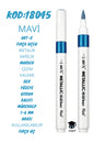 FIRÇA UÇLU METALİK AKRİLİK MARKER ÇİZİM KALEMİ HER YÜZEYE UYGUN KALICI MÜREKKEP 1-6 MM UÇ ART-X