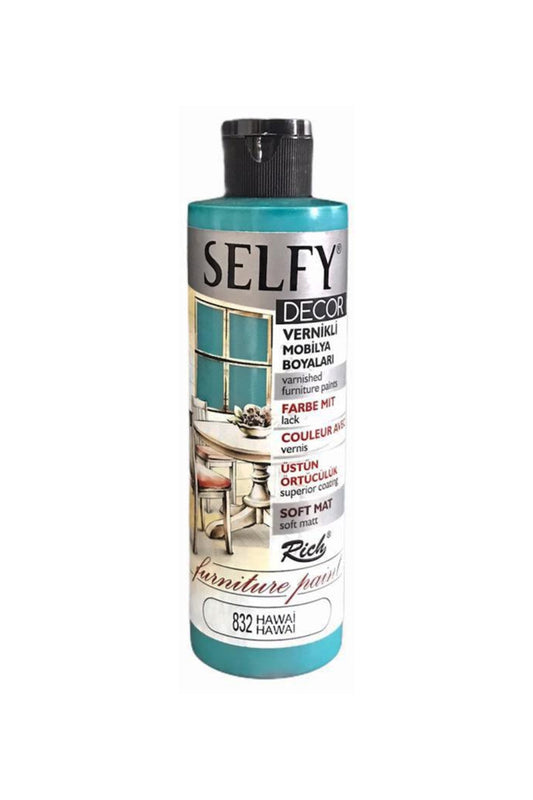Rich Selfy Decor Vernikli Boya 240cc - Hawai 832