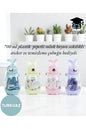 700 ml plastik pipetli suluk boyun askılıklı sticker ve temizleme çubuğu hediyeli