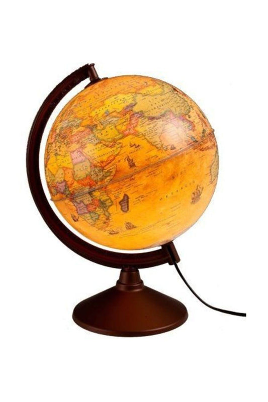 30cm Kk Antik Küre Işıklı