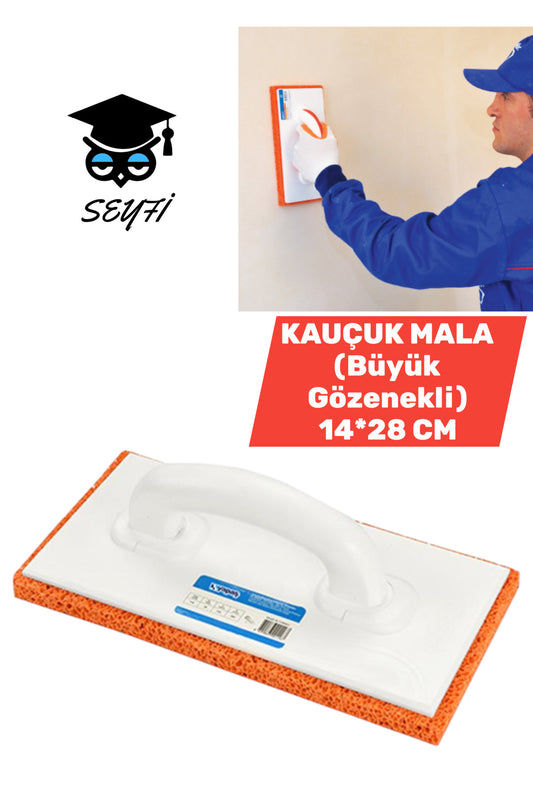 KAUÇUK MALA (Büyük Gözenekli) 14*28 CM