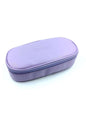 BBack Suni Deri Oval Kalemlik Lila / 323