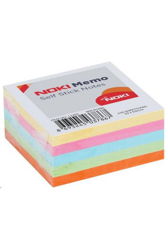 50*50 Yapışkanlı Mini Not Kağıdı Pastel Renk 250 Li