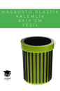 MASAÜSTÜ PLASTİK KALEMLİK 6X10 CM RENKLİ