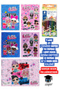 4 adet A4 ÇİZGİSİZ DEFTER 40 YAPRAK 1 ADET 25X35 RESİM DEFTERİ 15 YAPRAK 12 'Lİ KURU BOYA KALEMİ