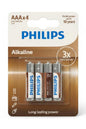 Alkalin AAA Kalem Pil 1.5V 4lü Blister Paket LR03A4B
