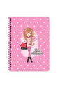 16x22 Cm Çizgisiz 80 Yaprak Telli Defter Karton Kapak 60 Gr Beyaz Sayfa Best Friends