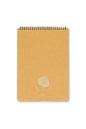 A4 Çizgisiz 80 Yaprak Karton Kapak Telli Defter 70 Gr Krem Renk Kağıt Linden