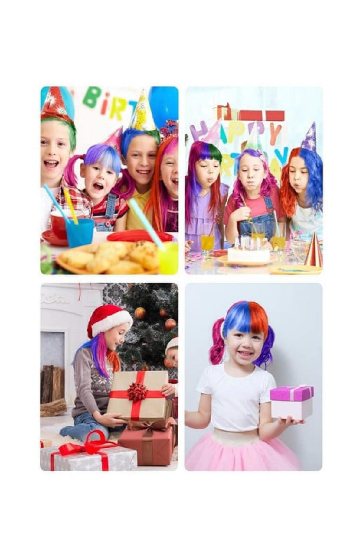 Saç Boyama Tarağı 3 lü 1 Paket Saç Boyama Tarak Pembe Mor ve Pembe Parlak Renkler Uygulaması Kolay