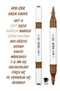 ART-X ÇİFT UÇLU AKRİLİK MARKER ÇİZİM KALEMİ HER YÜZEYE UYGUN KALICI MÜREKKEP 1-6 MM UÇ KALINLIKLARI