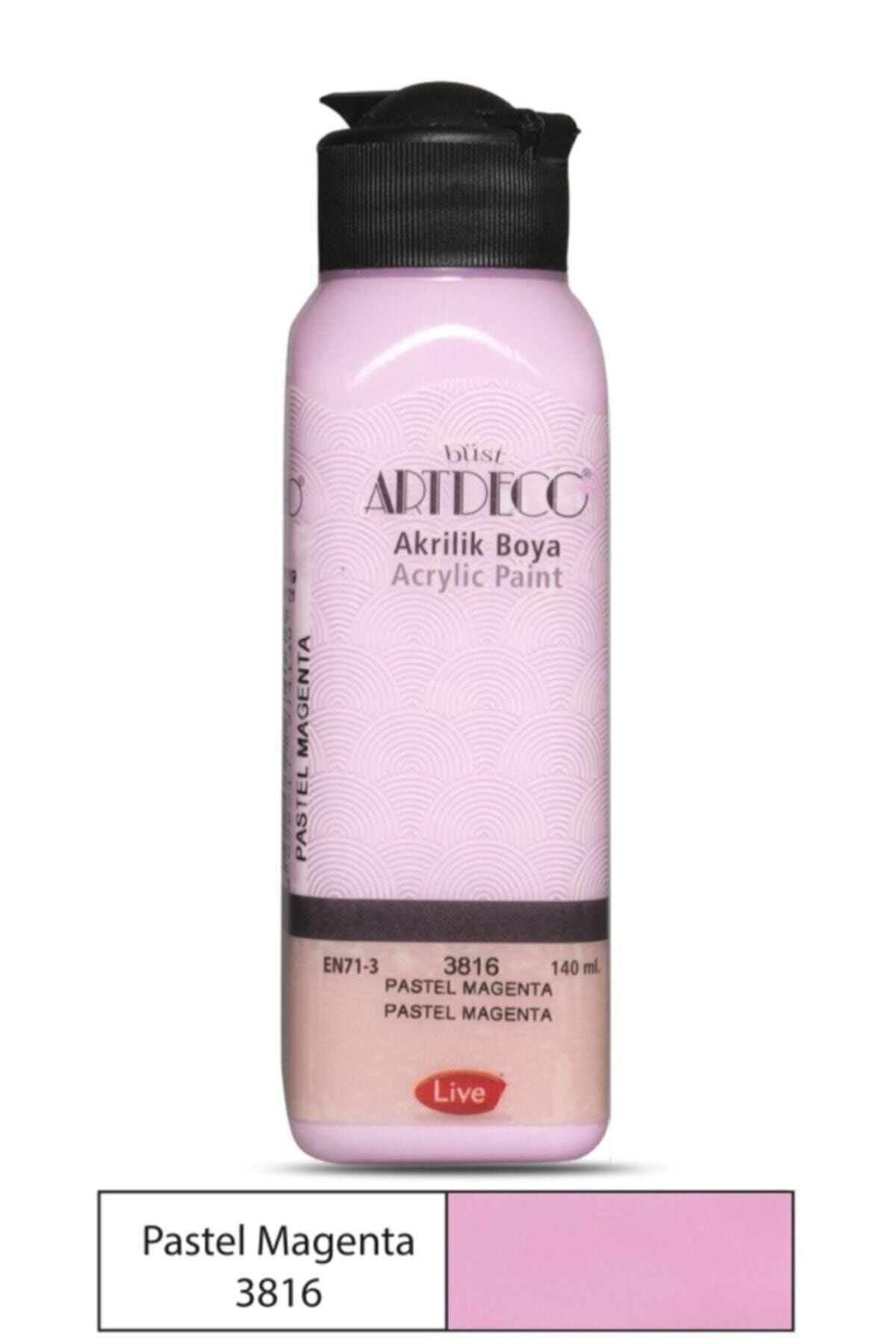 Akrilik Boya 6x140 ml. Pastel Renkler