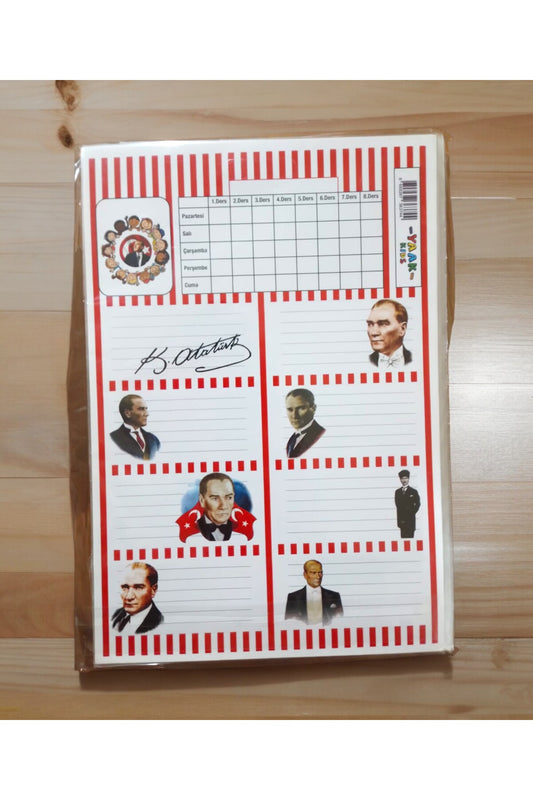 3 SAYFA TOPLAM 24 ADET DEFTER KİTAP İSİM ETİKETİ İSİMLİK