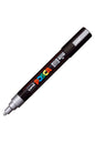 Uniball Posca 1.8-2.5mm Yuvarlak Uçlu Poster Markörü Silver (26) / PC5M
